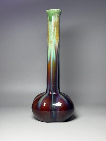 Faïenceries de Thulin - Vaas - 35 cm - Faience - Art Deco