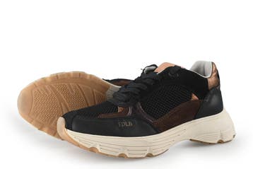 Fred de La Bretoniere Sneakers in maat 39 Zwart, Verzenden, Zwart, Fred de La Bretoniere, Sneakers of Gympen