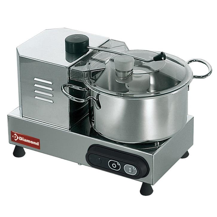 Cutter RVS 4L | 230w | 320x380x270mm, Zakelijke goederen, Horeca | Keukenapparatuur, Nieuw in verpakking, Ophalen of Verzenden