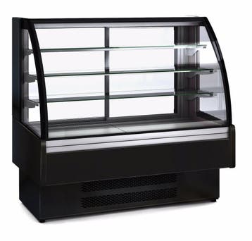 RVS Koelvitrine Met Glazen Deur |  1.650x730x1.379 mm Coreco, Verzenden, Nieuw in verpakking