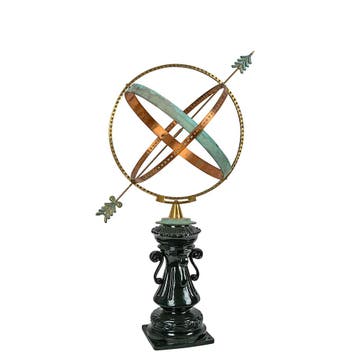 Sokkel Cleopatra met Zonnewijzer Z11 Hercules set Decoratie, Verzenden, Nieuw