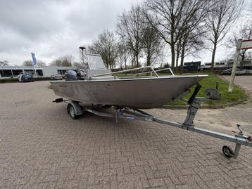 “ Marcraft 496 | Lake Hunter |  Visboot  “, Watersport en Boten, Ophalen of Verzenden, Zo goed als nieuw, Aluminium, Overige brandstoffen