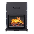 Inbouw Houtkachel Flat 90x60, Nieuw