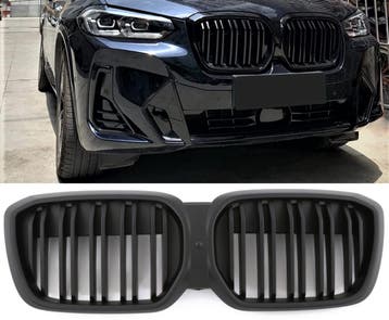 Grille Grille Mat zwart geschikt voor BMW iX3 G08 LCI |, Auto diversen