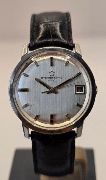 Eterna-Matic - 1000 Vintage Automatic Date - Zonder, Sieraden, Tassen en Uiterlijk, Horloges | Heren, Nieuw