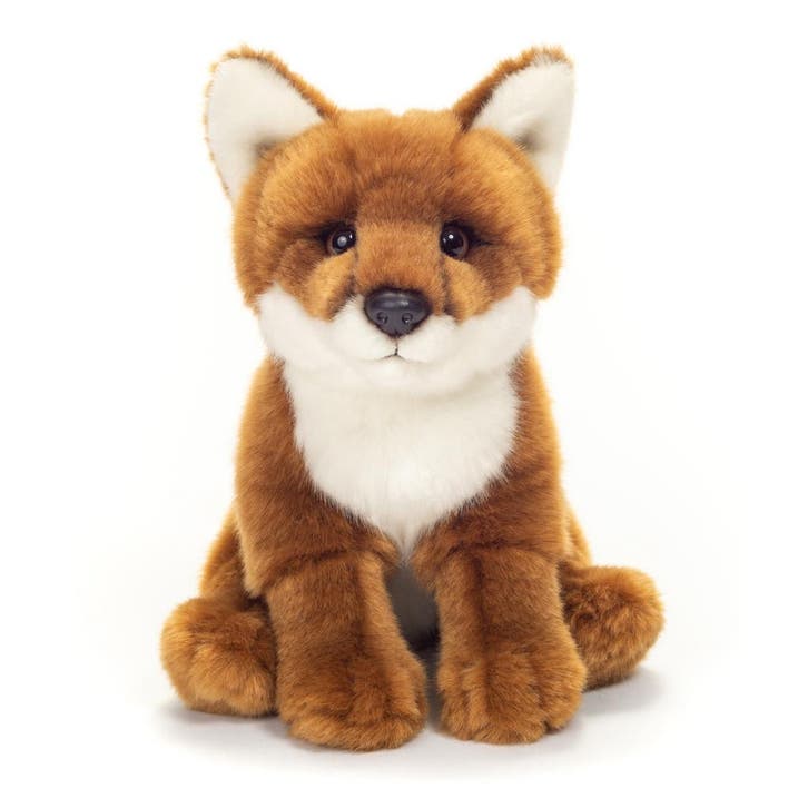 Hermann Teddy vos knuffel - pluche - 20 cm - rood, Kinderen en Baby's, Speelgoed | Knuffels en Pluche, Verzenden