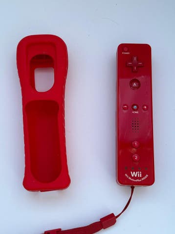 Nintendo Wii Remote WiiMote met Wii MotionPlus – Rood, Verzenden, Nieuw