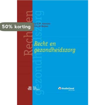 Recht en gezondheidszorg 9789036812290, Verzenden, Gelezen