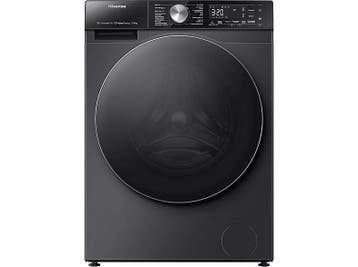 Hisense - Wasmachine Voorlader - 10.5 kg - Zwart, 10 kg of meer, Verzenden, Nieuw, 85 tot 90 cm