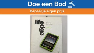 Bieden: Scanstrut iPad 1 waterproof case green - WP-IP1-GN/, Ophalen of Verzenden, Nieuw, Kabel of Apparatuur