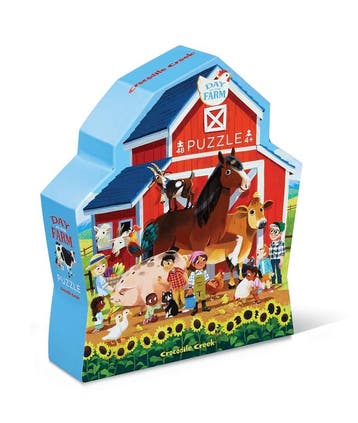 Crocodile Creek puzzel Day at the F van €17,99 voor €16,19, Ophalen of Verzenden, Nieuw
