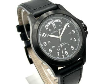 Hamilton - Khaki Field - Zonder minimumprijs - H644650 -, Nieuw