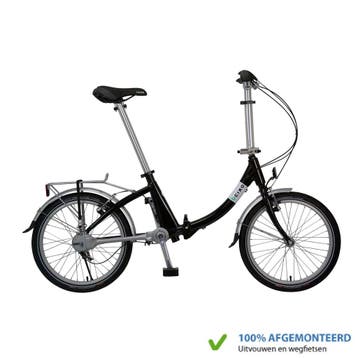 Beixo Vouwfiets Compact Lage Instap met cardanas Zwart, Verzenden, Nieuw