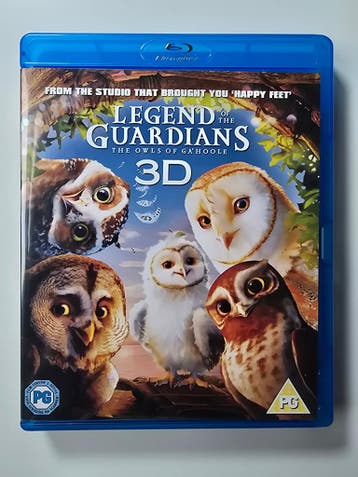LEGEND OF THE GUARDIANS THE OWLS OF GAHOOLE (3D + 2D), Cd's en Dvd's, Verzenden, Gebruikt