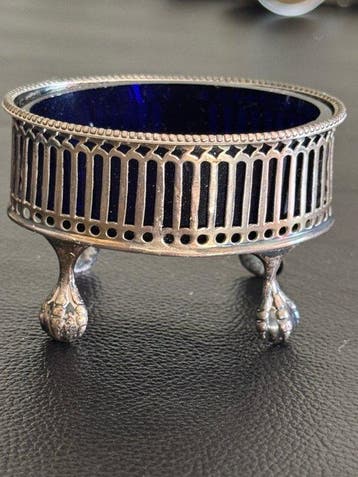 Zoutvat - .925 zilver, Antiek en Kunst, Antiek | Goud en Zilver