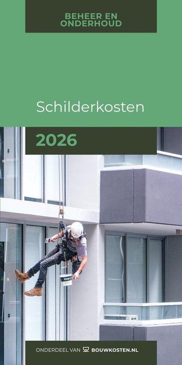 9789493312906 Schilderkosten 2026 IGG bouweconomie BV, Verzenden, Nieuw, IGG bouweconomie BV