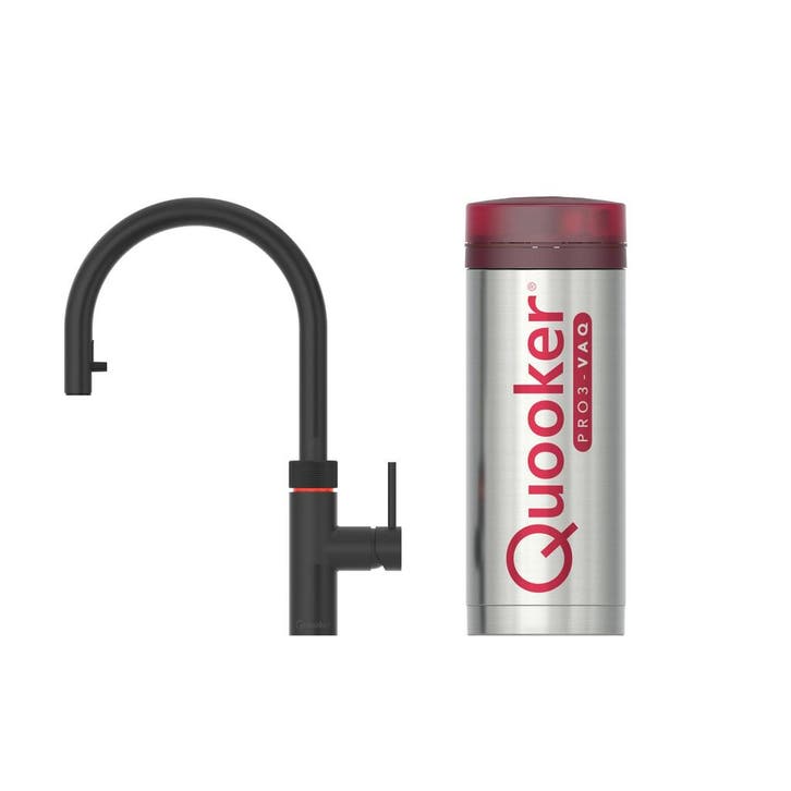 €1316 QUOOKER PRO3 FLEX ROUND ZWART – 3XBLK, Huis en Inrichting, Keuken | Keukenbenodigdheden, Ophalen of Verzenden
