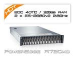 Dell R720XD 2x E5-2680v2 2,8Ghz 10Core/128GB RAM/H710 server, Ophalen of Verzenden, Refurbished, 2 tot 3 Ghz, Hot swappable onderdelen