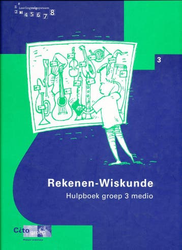 CITO/LOVS Rekenen-Wiskunde hulpboek groep 3 medio, Verzenden, Nieuw