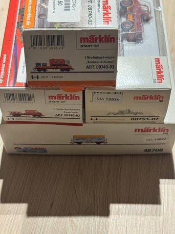 Märklin H0 - 00740-02, 00740-03, 00753-07, 48708 -, Nieuw