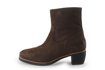 Shabbies Amsterdam Enkellaarzen in maat 41 Bruin, Kleding | Dames, Verzenden, Lage of Enkellaarzen, Zo goed als nieuw, Bruin