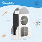 LIVSK Kinderboekenkast Ruimtevaartthema - Opbergorganizer Pe, Boeken, Verzenden, Nieuw