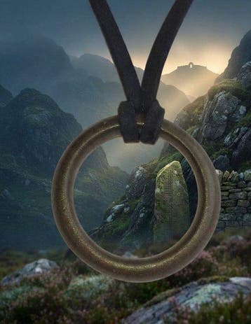 Keltisch Brons Oude druïde-amuleet - Infinity. Uitstekende