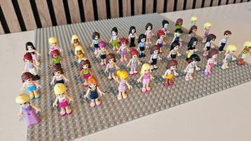 Lego Onderdelen - 40x LEGO Friends Minifigures, Kinderen en Baby's, Nieuw
