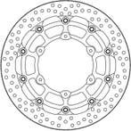 KTM 690 SMC MOTO MASTER  Remschijf voor 112277 HALO 5,5MM, Motoren, Ophalen of Verzenden, Nieuw