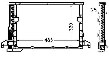 Airco condensor o.a: BMW, M3 (E36, 2) - 2C), 4), Ophalen of Verzenden, Nieuw, BMW