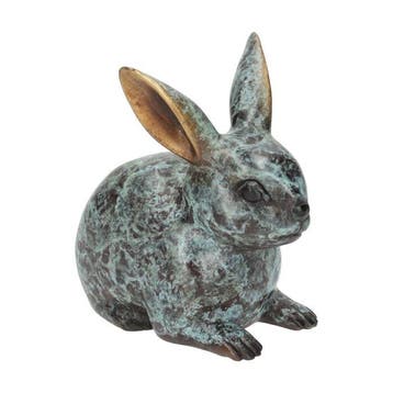 Beeldje - Schattig konijn - Brons, Antiek en Kunst