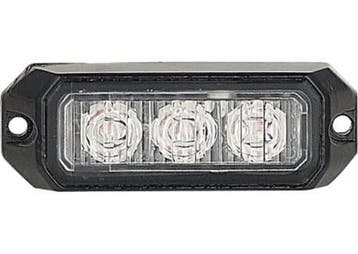 ORANJE bumper flitser - E keurmerk - R10 - 3 LED Compact - s, Ophalen of Verzenden, Nieuw