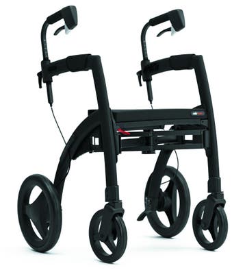 Rollz Motion 2.1 matt zwart rollator rolstoel, Diversen, Rolstoelen, Ophalen of Verzenden, Nieuw