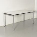 Steelcase bureau, wit blad, 160 x 80 cm, hoogte instelbaar, Ophalen of Verzenden, Nieuw