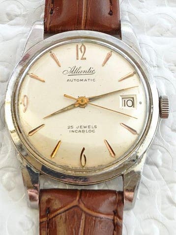 Atlantic - Vintage. Automatic Kvalitetsur - Cal. AS, Nieuw