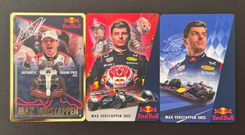 2025 Red Bull Max Verstappen Red Bull Showrun Limited, Verzamelen, Stickers, Nieuw