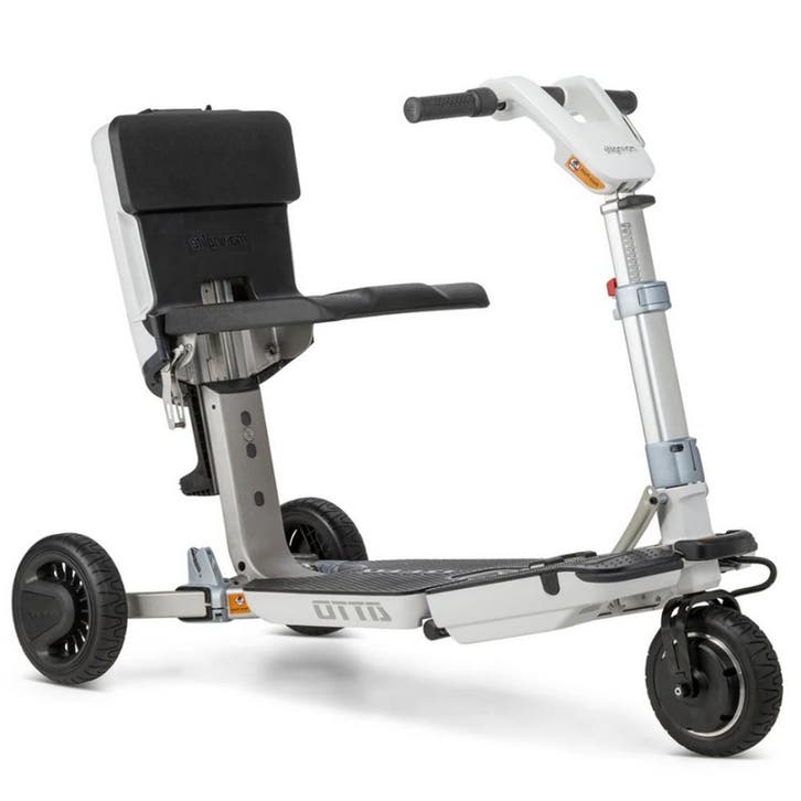 ATTO Opvouwbare scootmobiel Moving Life wit, Diversen, Brommobielen en Scootmobielen, Nieuw, Ophalen of Verzenden