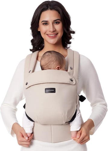 Momcozy Babydrager Khaki | Retourdeal 34% Korting, Kinderen en Baby's, Overige merken, Ophalen of Verzenden, Zo goed als nieuw