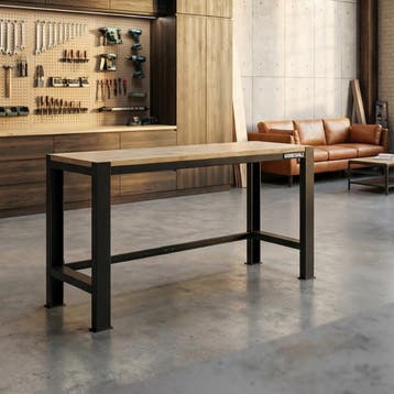 WorkWall Premium werktafel rubberwood, Ophalen of Verzenden, Nieuw