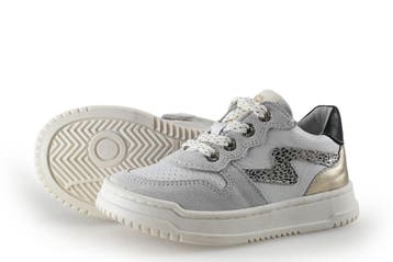 Develab Sneakers Meisjes in maat 27 Wit, Jongen of Meisje, Schoenen, Zo goed als nieuw, Verzenden