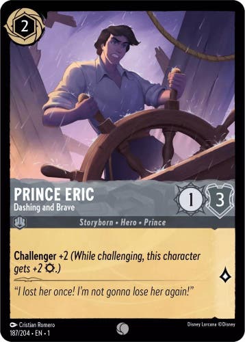 [187/204] - PRINCE ERIC - Dashing and Brave ENG FOIL [M/NM], Ophalen of Verzenden, Nieuw