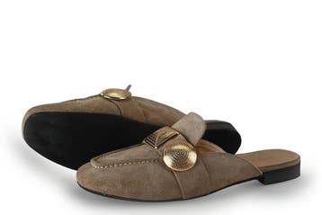 Babouche Muiltjes in maat 37 Beige, Verzenden, Beige, Overige typen, Zo goed als nieuw