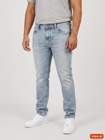 Nudie Jeans co Jeans Heren maat WW28 / L32 Blauw Vintage, Ophalen of Verzenden, Nieuw
