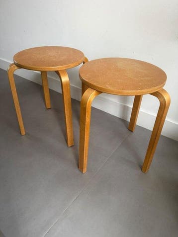 IKEA - Kruk (2) - Frosta - Hout - IKEA Frosta krukjes