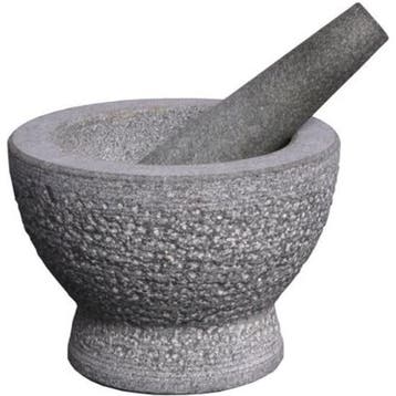 Granieten Vijzel Met Stamper - 15 x 10 cm, Verzenden, Nieuw