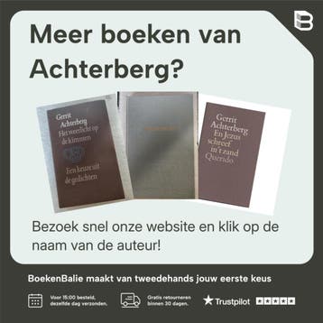 Voorbij de laatste stad / Bert Bakker bloemlezing -, Verzenden, Gelezen, Achterberg