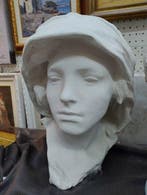 sculptuur, Giovanna - 40 cm - Gips
