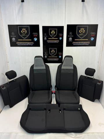 VW UP! bj.2023 bekleding set compleet 2011/2024 zwart/grijs, Auto-onderdelen, Interieur en Bekleding, Gebruikt, Volkswagen