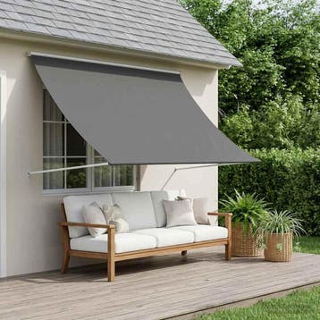 vidaXL Markies Lichtgrijs 150 x 150 cm, Verzenden, Nieuw