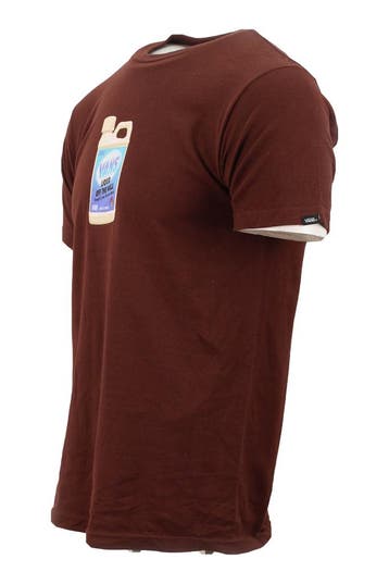 Vans T-shirt in maat S Bruin, Kleding | Heren, T-shirts, Verzenden, Zo goed als nieuw, Bruin, Vans